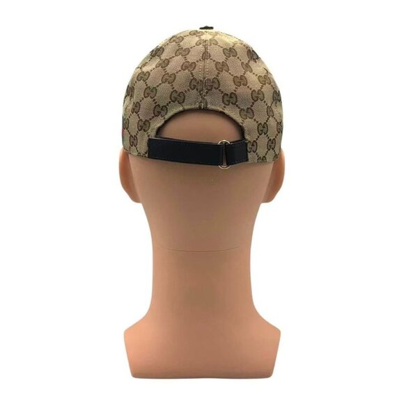 Gucci Hat Baseball Cap Leather GG Logo Bra main image 6